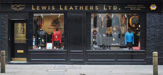 Lewis Leathers Shop